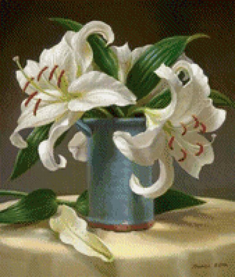 ХУДОЖНИК GRACE KIM - цветы, букет - предпросмотр