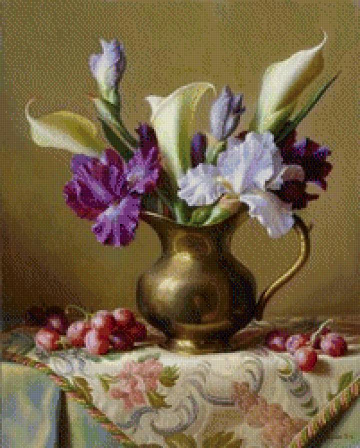 ХУДОЖНИК GRACE KIM - букет, цветы - предпросмотр