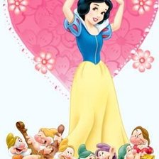 Схема вышивки «Белоснежка»