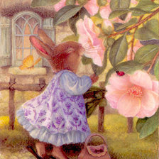 Схема вышивки «Цветущий сад»