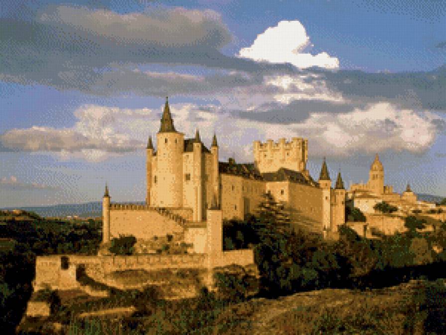 Замок - природа, замок - предпросмотр