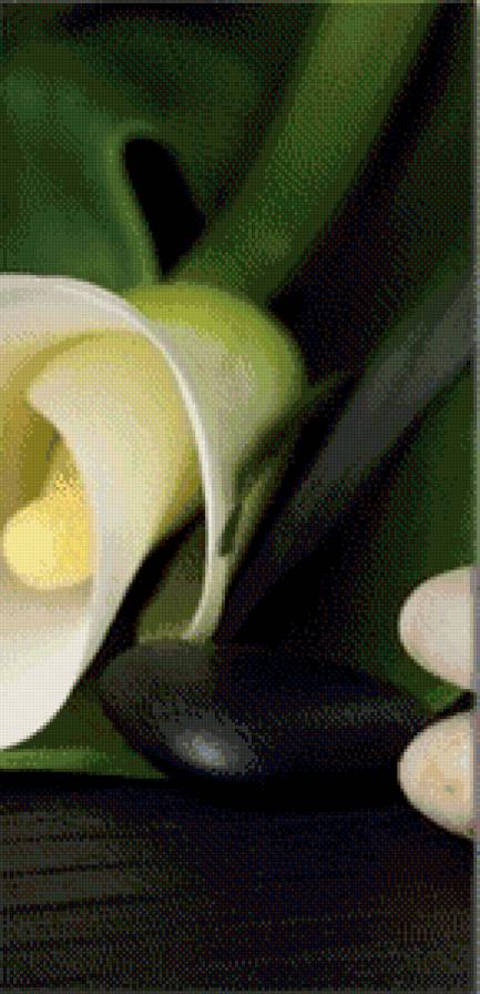 Каллы 2 схема триптиха - 2 - предпросмотр