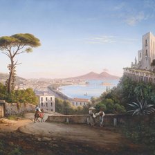 Схема вышивки «пейзаж»