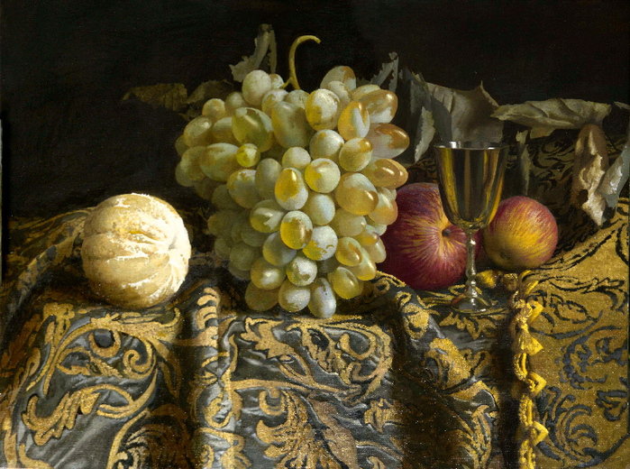 гроздь винограда - виноград, натюрморт - оригинал