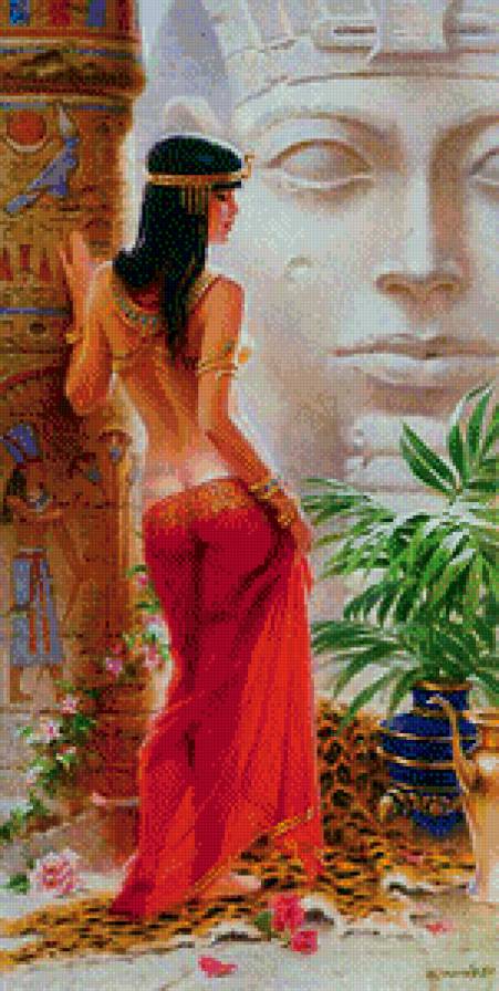 египет - сюжет, девушка - предпросмотр