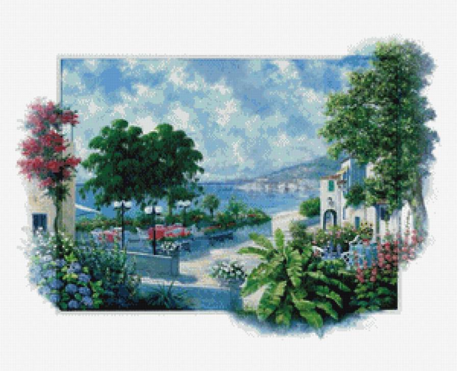 у моря - берег, пейзаж, море - предпросмотр