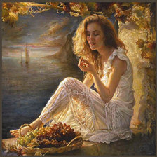 Схема вышивки «Художник Helene Beland»
