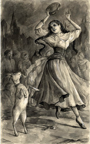 Эсмиральда - циганка, танец, эсмиральда - оригинал