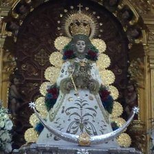 Оригинал схемы вышивки «Virgen del Rocio» (№926111)