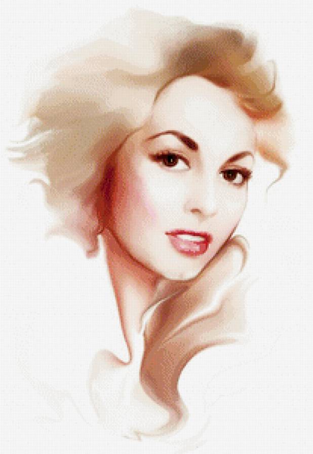 девушка - романтика, девушка, портрет - предпросмотр