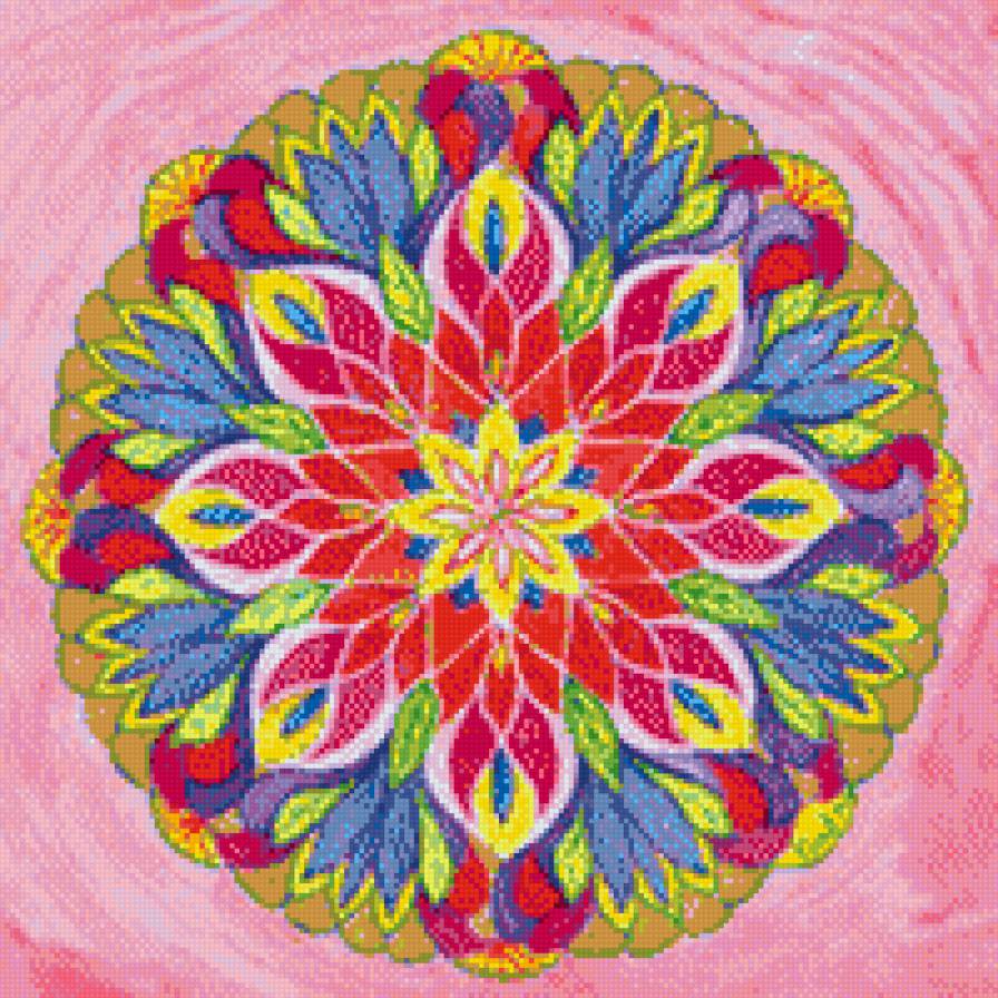 мандала света - мандалы - предпросмотр