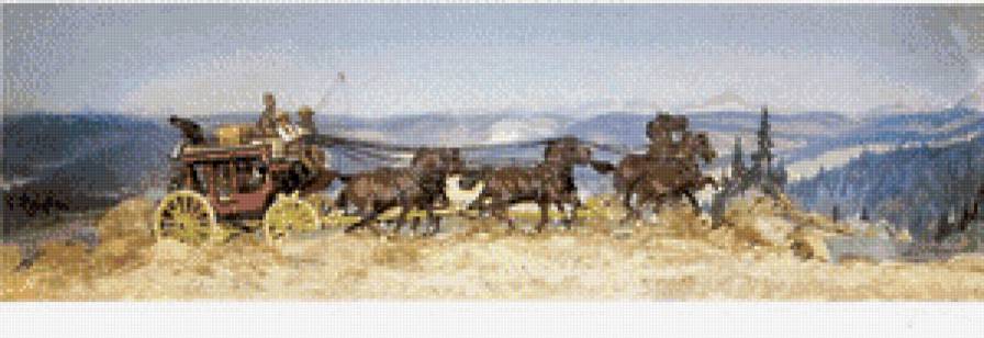 №927138 - лошади, карета - предпросмотр