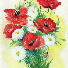 Схема вышивки «букет»