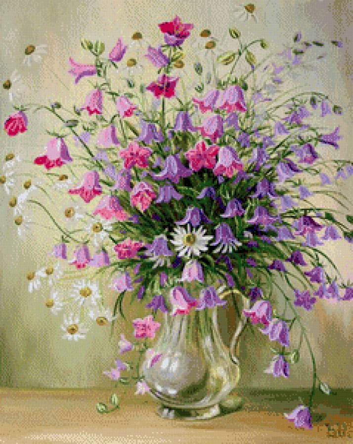 картины известных художников - цветы, картина, искусство, живопись - предпросмотр