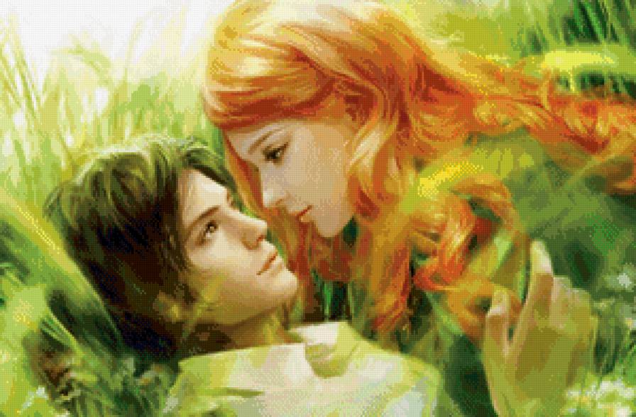 Влюбленные - парень, девушка, влюбленные - предпросмотр