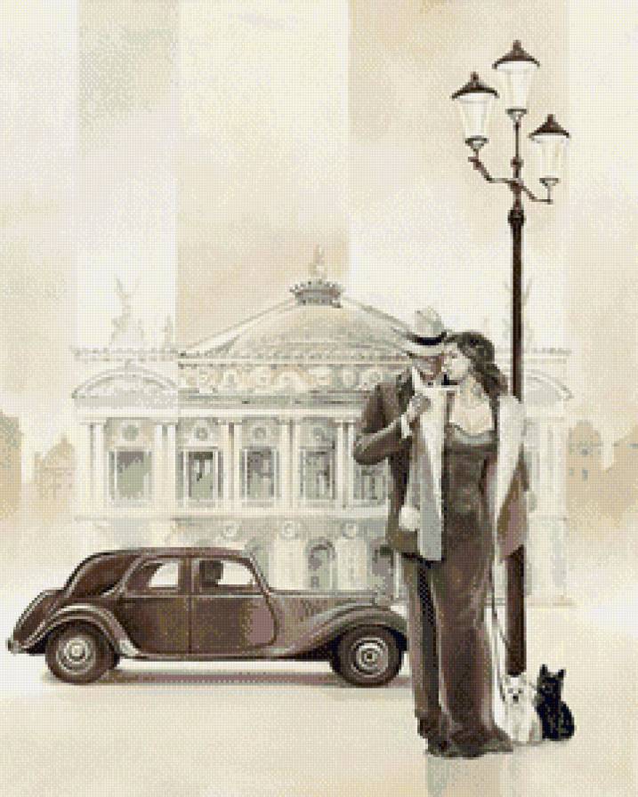 №928566 - женщина, городской пейзаж, любовь - предпросмотр