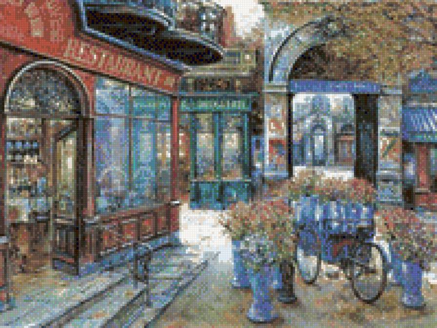 Улочки Парижа - предпросмотр