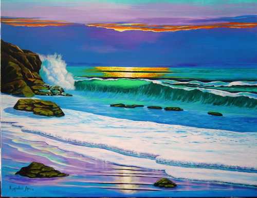 Marina 2 - paisaje - оригинал