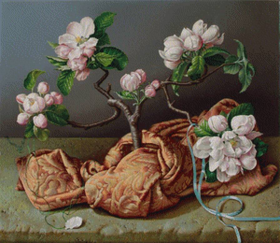 яблоня 2 - натюрморт - предпросмотр