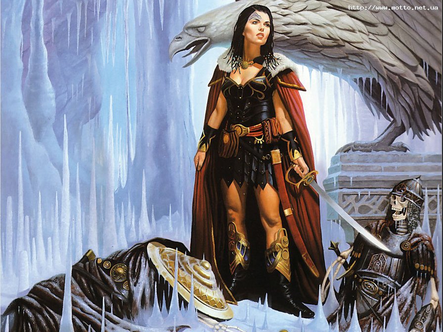 девушка - фентези - оригинал