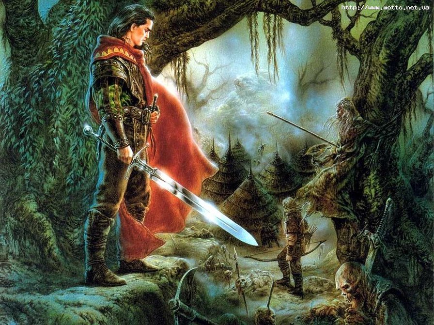 рыцарь - фентези - оригинал