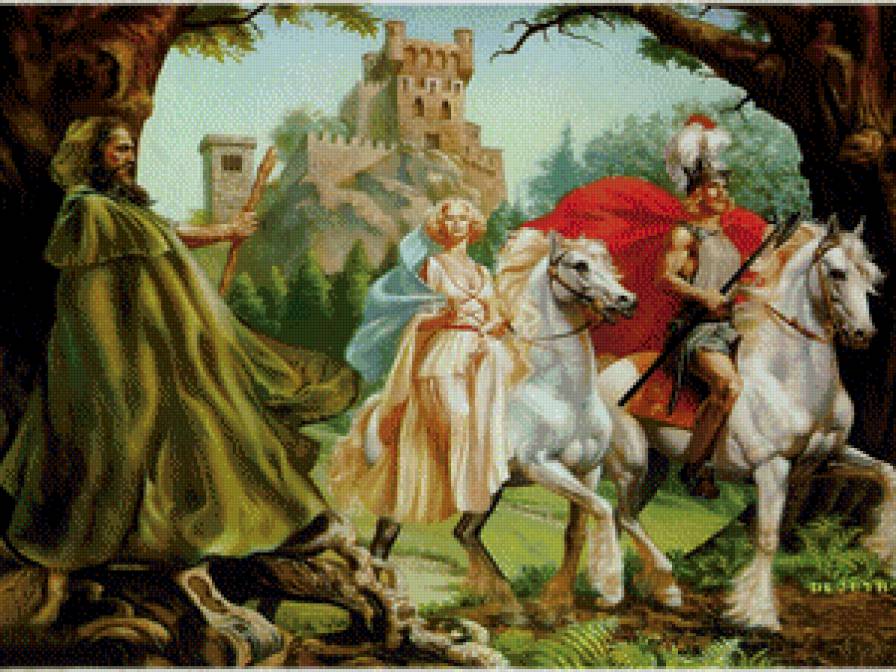 легенда - дама, рыцарь, легенда - предпросмотр