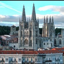 Схема вышивки «La Catedral de Burgos»