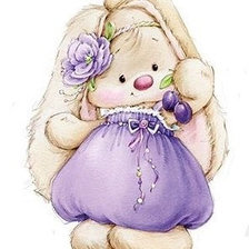 Схема вышивки «зая»