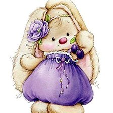 Схема вышивки «зая»