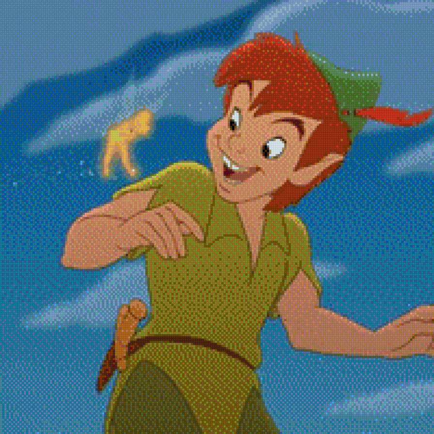 Peter Pan con campanilla - infantil - предпросмотр