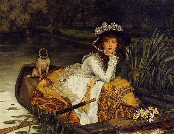 Июльский полдень золотой - 19 век, девушки, картины - оригинал