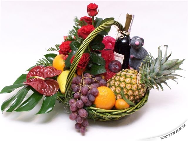 Корзинка с фруктами - оригинал