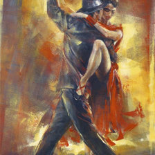 Схема вышивки «Танго»