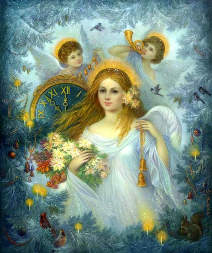 ангелы рождества - ангелы - оригинал