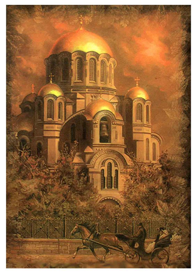 Казанский собор.Оренбург. - оригинал