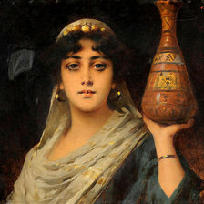 девушка с кувшином