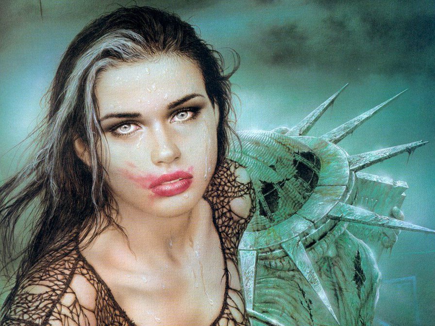 девушка - фентези - оригинал