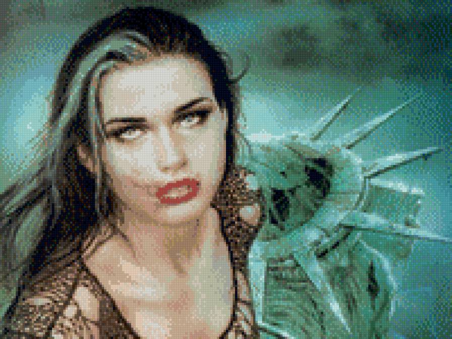 девушка - фентези - предпросмотр