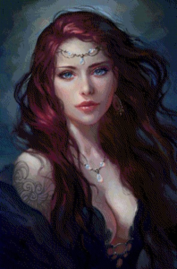 Принцесса - фэнтези, девушка - предпросмотр