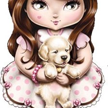 Схема вышивки «Muñequita Jolie 7»