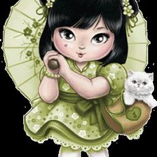 Схема вышивки «muñequita Jolie 1»