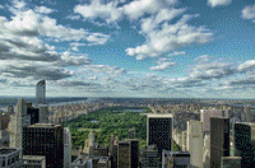 Нью-Йорк - утро, сша, город. - предпросмотр