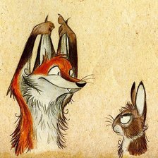 Оригинал схемы вышивки «Серия Funny fox» (№933504)