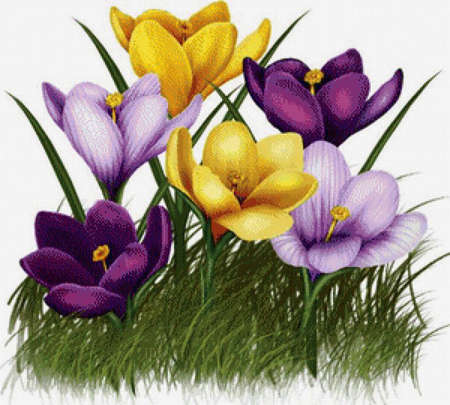 Цветочки - панно, цветы, подушки - предпросмотр