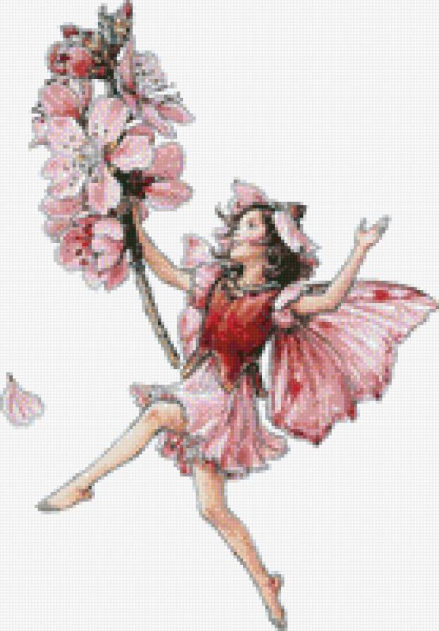 На качелях - фэнтези, девушка - предпросмотр