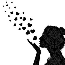 Схема вышивки «Сердце»