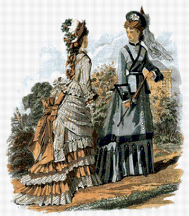 Дамы - прогулка, девушки - предпросмотр