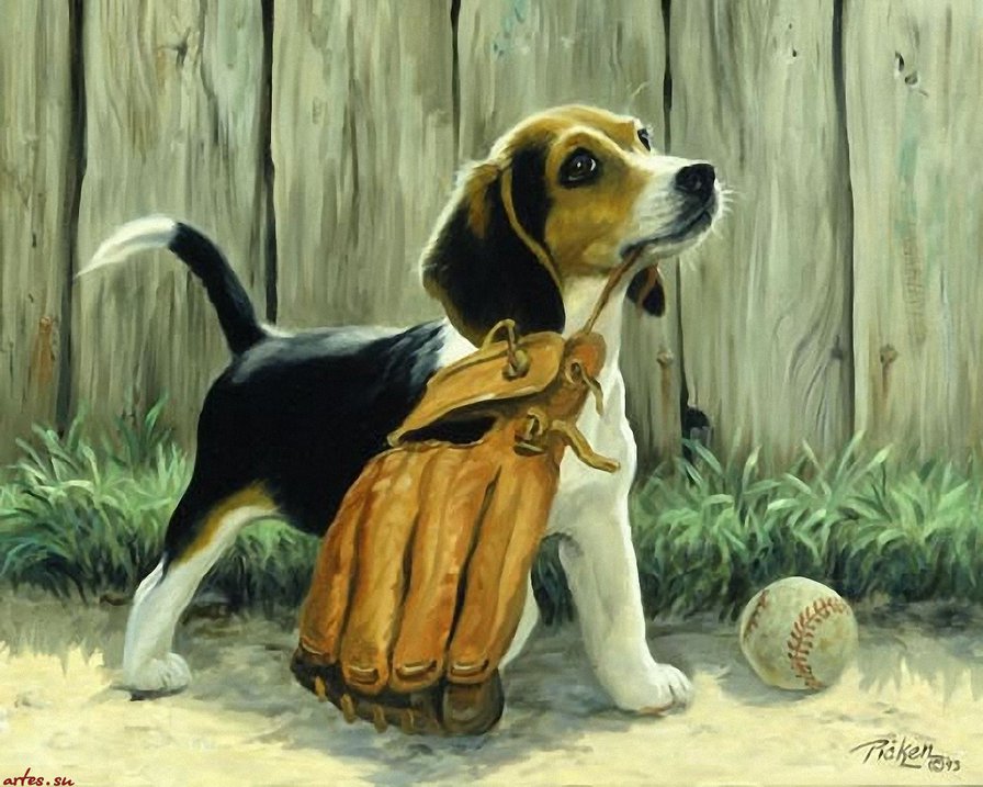 "Поиграем?" - картина - оригинал