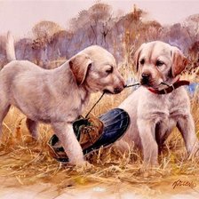 Схема вышивки «Брат ты мне или не брат»