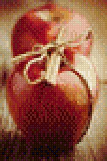 Яблочко с корицей - осень, еда, яблоки - предпросмотр